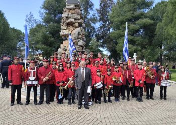 Η Φιλαρμονική Πύργου «Απόλλων» συμμετείχε στον εορτασμό των 200 ετών της Εξόδου Μεσολογγίου