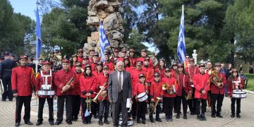 Η Φιλαρμονική Πύργου «Απόλλων» συμμετείχε στον εορτασμό των 200 ετών της Εξόδου Μεσολογγίου