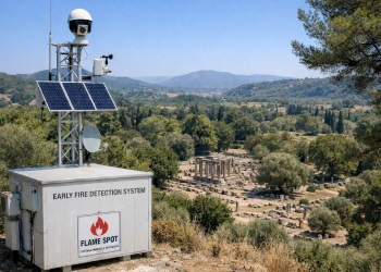 Oλυμπία: Δημιουργείται ειδικός Σταθμός Έγκαιρου Εντοπισμού Φωτιάς στον αρχαιολογικό χώρο