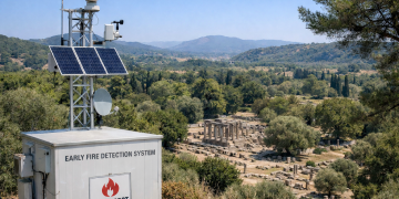 Oλυμπία: Δημιουργείται ειδικός Σταθμός Έγκαιρου Εντοπισμού Φωτιάς στον αρχαιολογικό χώρο
