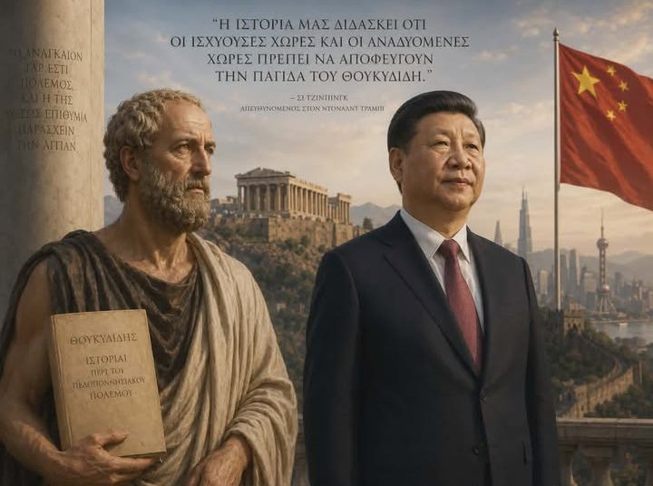 O Κινέζος πρόεδρος Xi Jinping μίλησε στον Donald Trump για την «παγίδα του Θουκυδίδη»