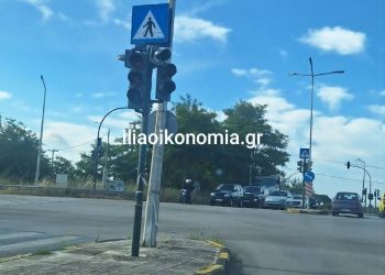 Πύργος: Χωρίς φανάρια ο κόμβος Φιλοθέης-Κίνδυνος ατυχήματος