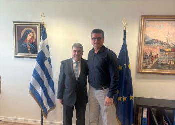 ​Συνάντηση Γ. Λέντζα με τον Γ.Γ. Υποδοχής Αιτούντων Άσυλο για τις Δομές Φιλοξενίας