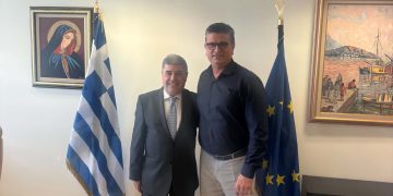 Συνάντηση Γ. Λέντζα με τον Γ.Γ. Υποδοχής Αιτούντων Άσυλο για τις Δομές Φιλοξενίας