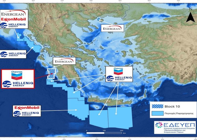 Κυπαρισσιακός Κόλπος: H Chevron εξαγοράζει μερίδιο και θέλει γεωτρήσεις υδρογονανθράκων