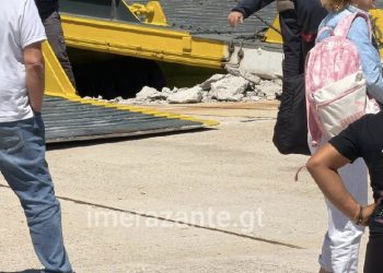 Ζάκυνθος: Πλοίο προσέκρουσε στο μόλο κατά την πρόσδεση
