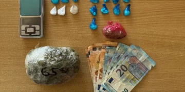 Αμαλιάδα: Νέα σύλληψη για διακίνηση κοκαΐνης και κάνναβης