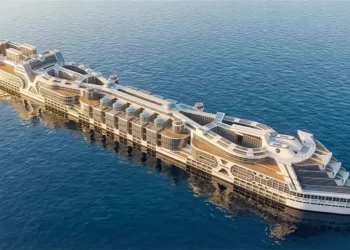 Η πλωτή πόλη που φιλοδοξεί να ταξιδεύει μόνιμα στους ωκεανούς: Θα έχει από στάδιο και μουσεία μέχρι χώρους πρασίνου, δείτε εικόνες