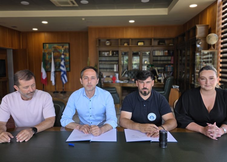 Μνημόνιο Συνεργασίας μεταξύ Δήμου Ολυμπίας & Παραρτήματος Ηλείας της Ελληνικής Αντικαρκινικής Εταιρείας