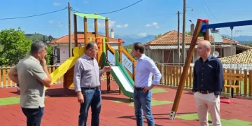 Στη διάθεση των κατοίκων της Νεμούτας η νέα παιδική χαρά του Δήμου Αρχαίας Ολυμπίας – Η 7η που δημιουργεί ο Δήμος